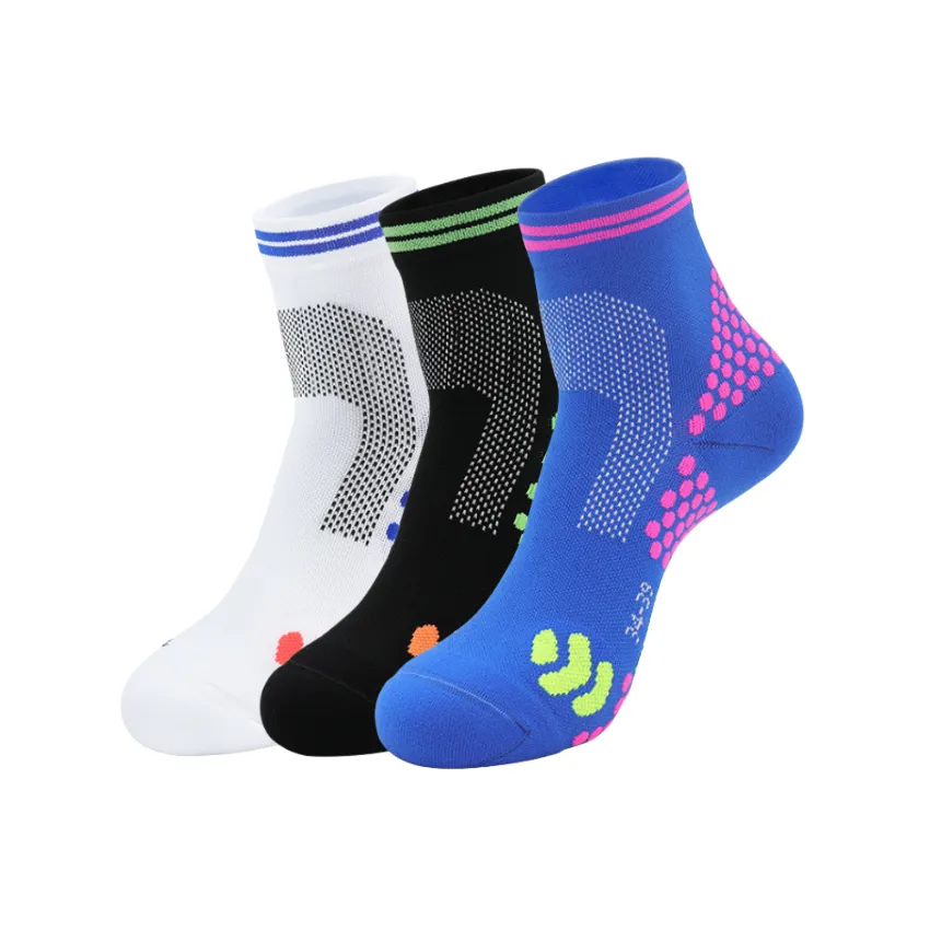 3 Pack Compression Ankle Running Socks