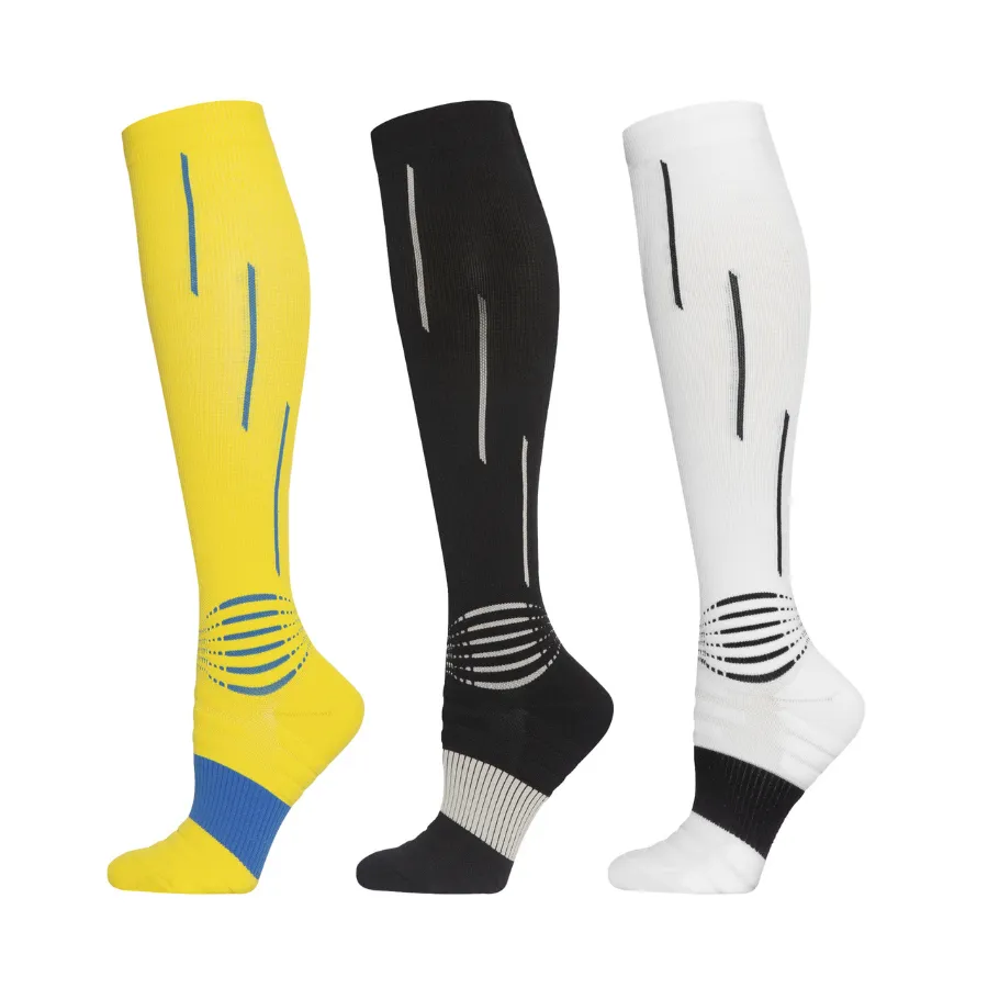 3 Pack Long Compression Running Socks