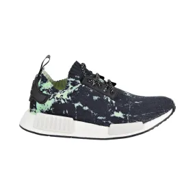 Adidas NMD_R1 Primeknit Men's Shoes Core Black/Cloud White/Aero Green