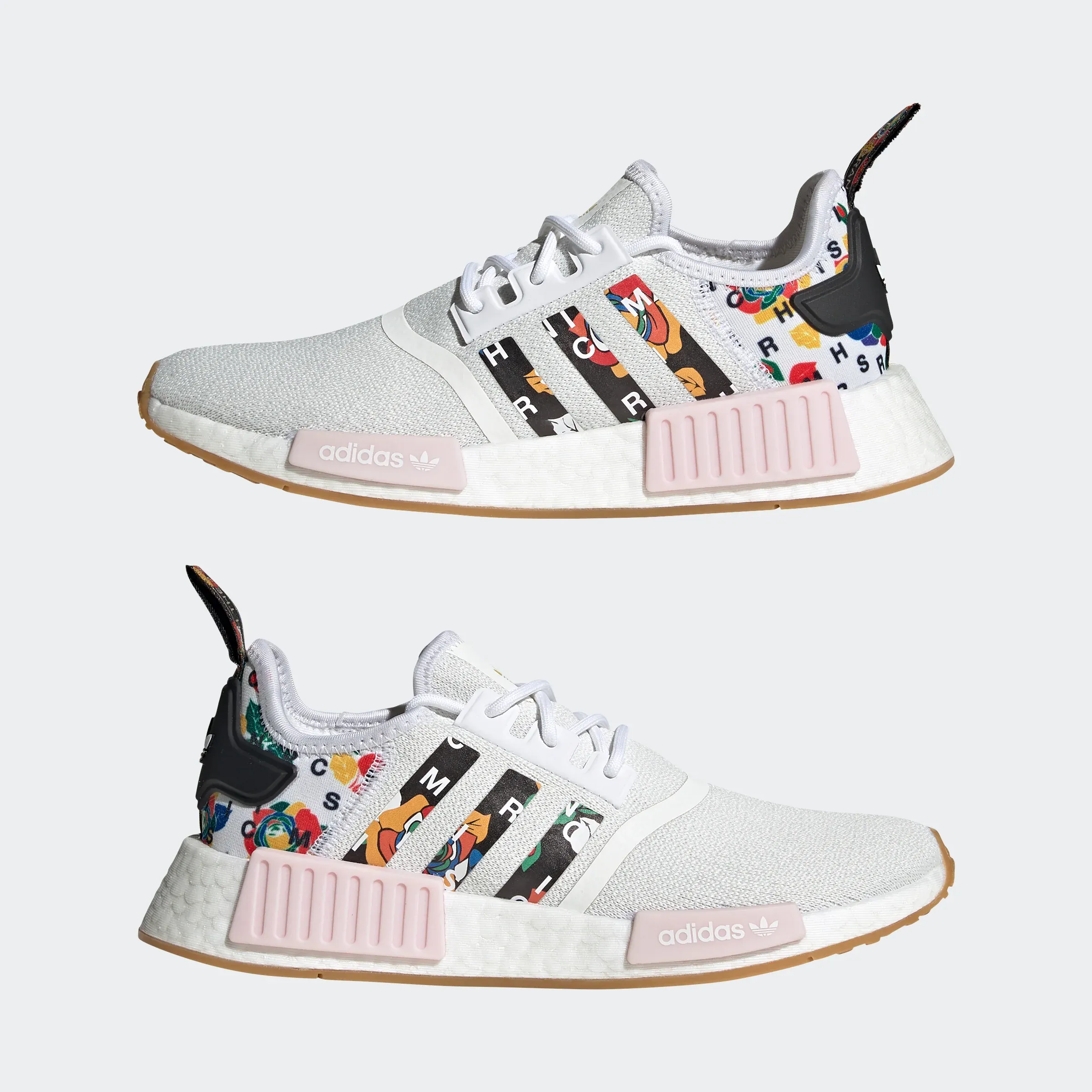 Adidas Women's Rich Mnisi NMD R1 Shoes - Cloud White / Clear Pink