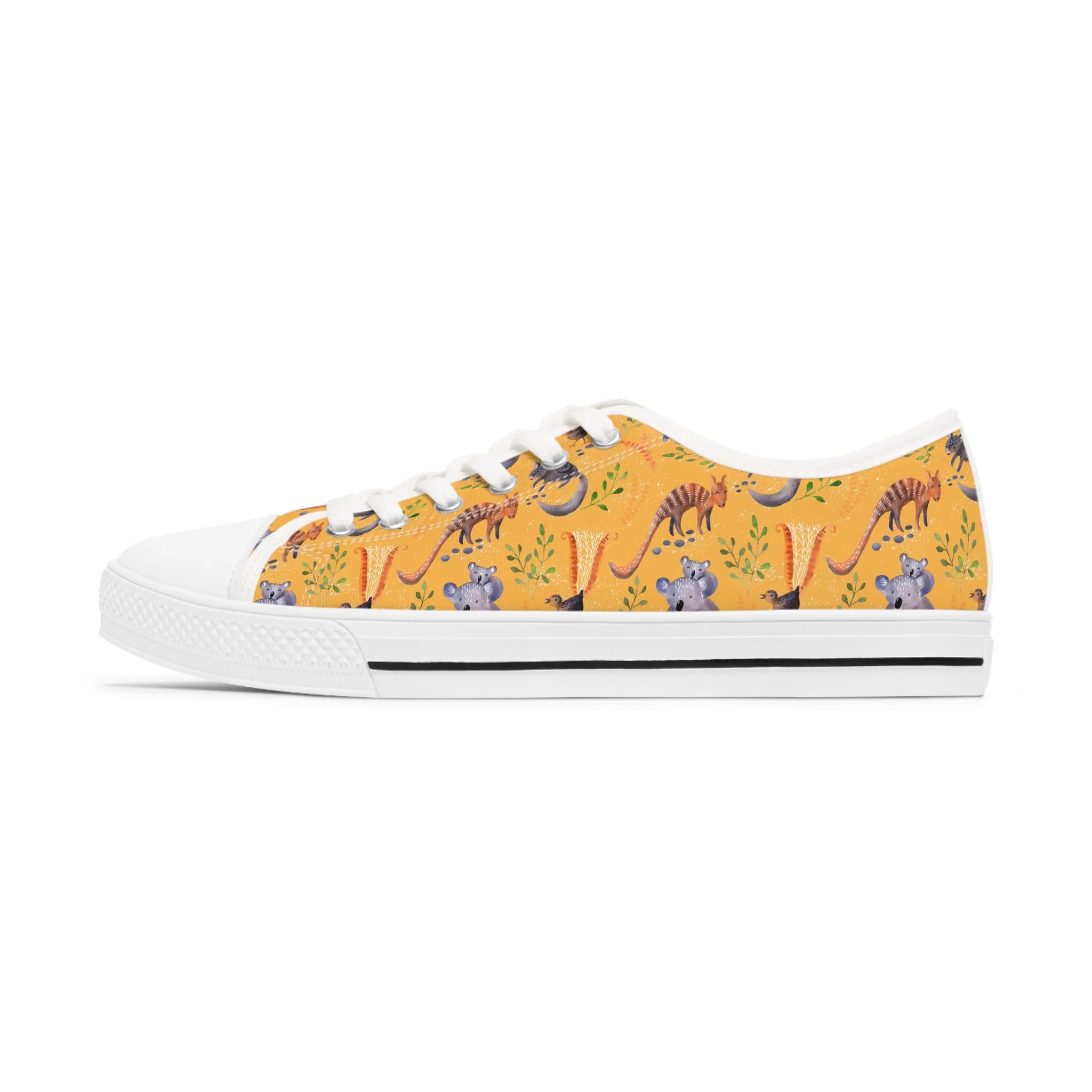 African Animals Women's Low Top Sneakers