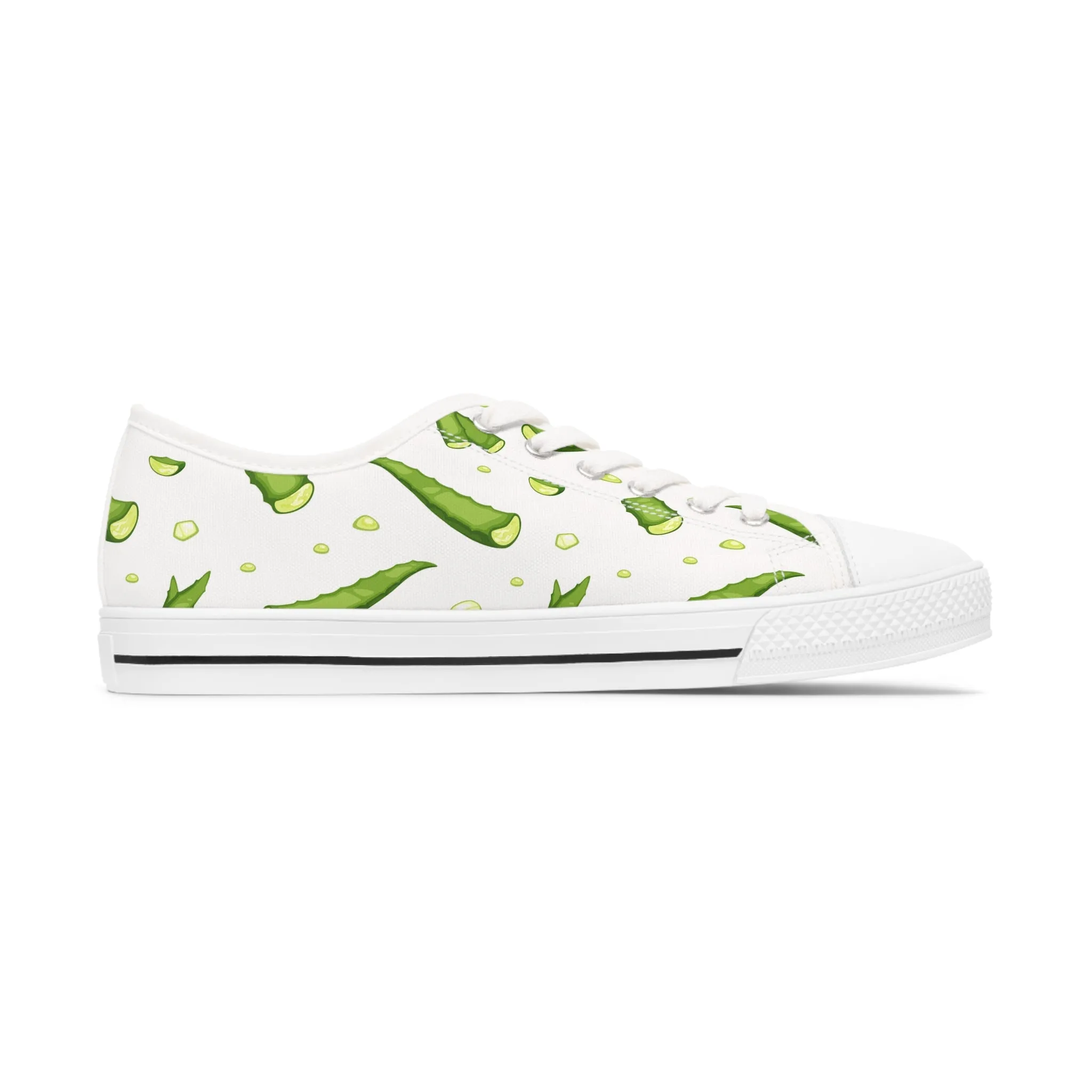 Aloe Vera Women's Low Top Sneakers