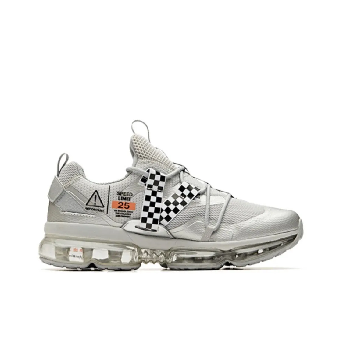 Anta Men's NASA SEEED Air Cushion Silver