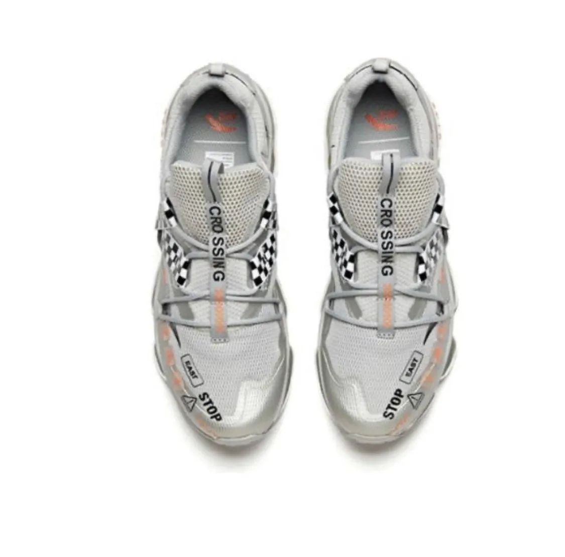 Anta Men's NASA SEEED Air Cushion Silver