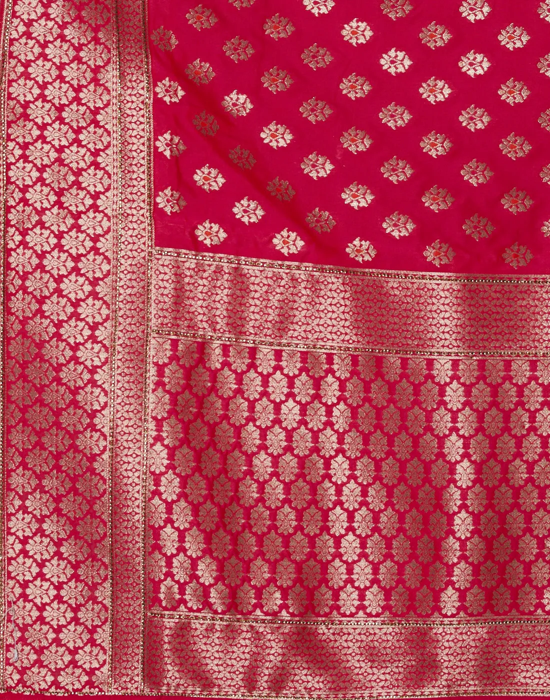 Banarasi Woven Silk  Saree with Embroidered