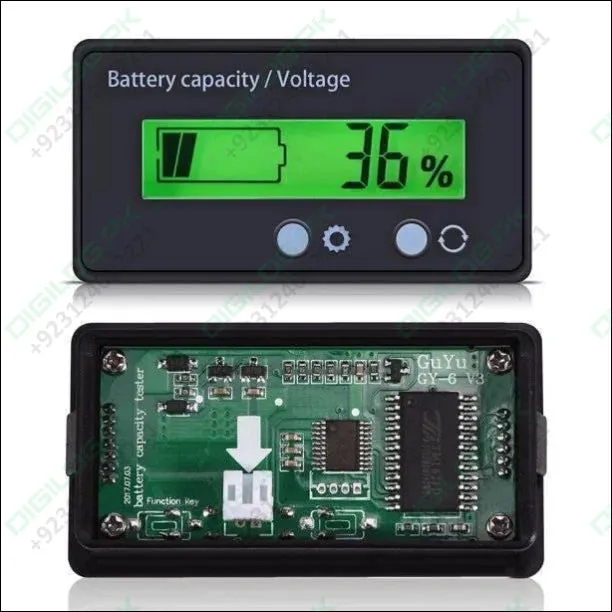 Battery Capacity Meter 12v-48v Lead-acid Battery Capacity And Voltage Indicator