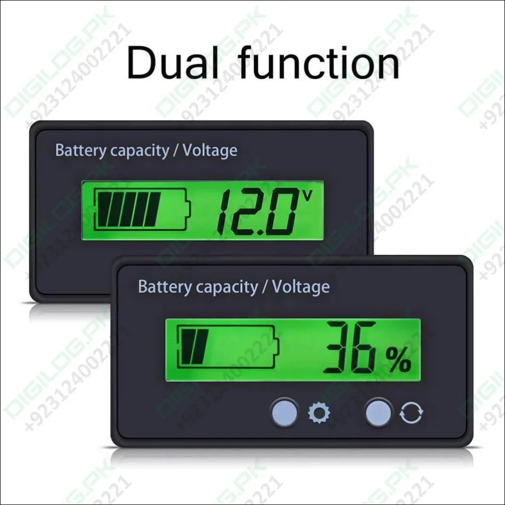 Battery Capacity Meter 12v-48v Lead-acid Battery Capacity And Voltage Indicator