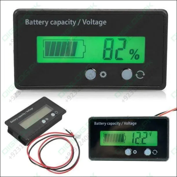 Battery Capacity Meter 12v-48v Lead-acid Battery Capacity And Voltage Indicator