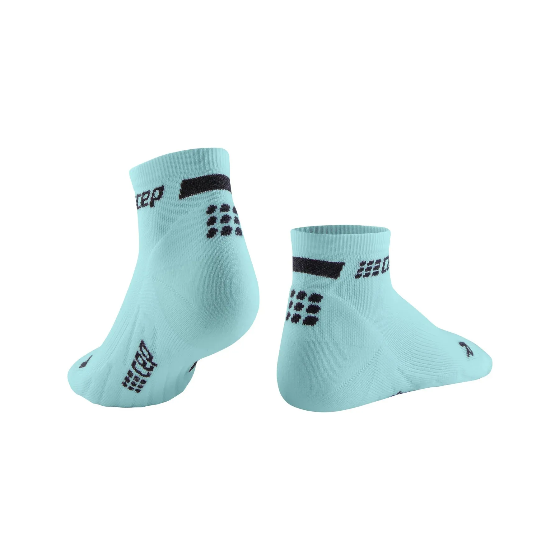 CEP Women's The Run Socks Low Cut v4 - Light Blue