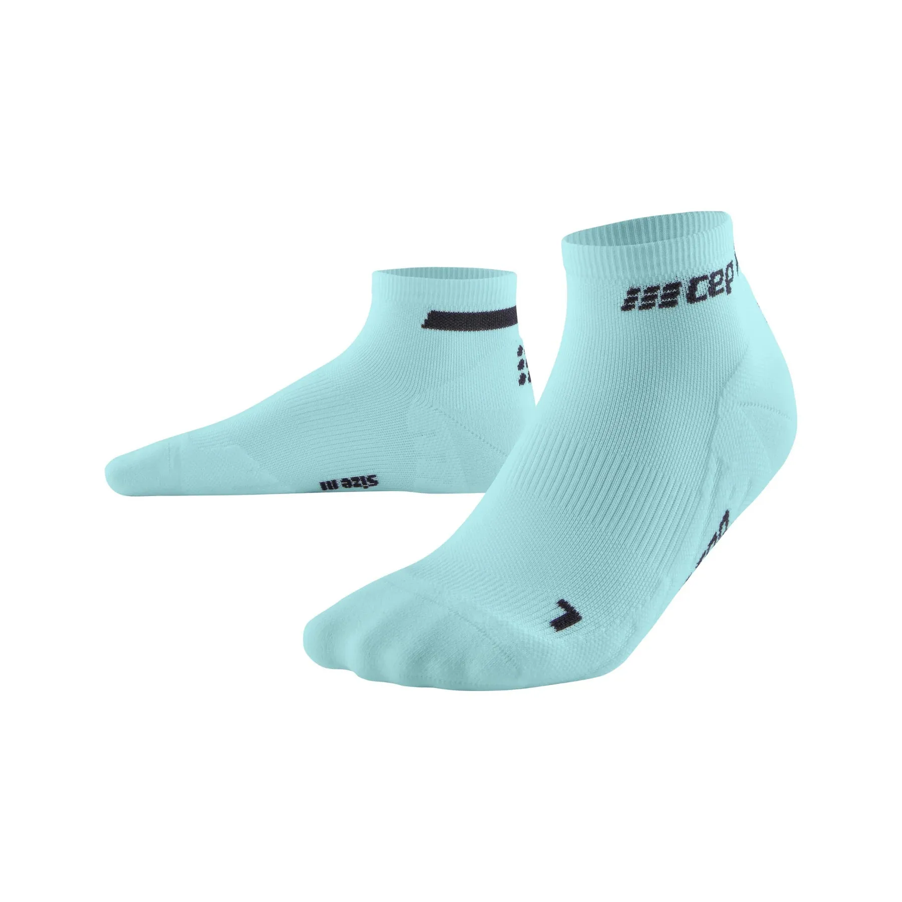 CEP Women's The Run Socks Low Cut v4 - Light Blue