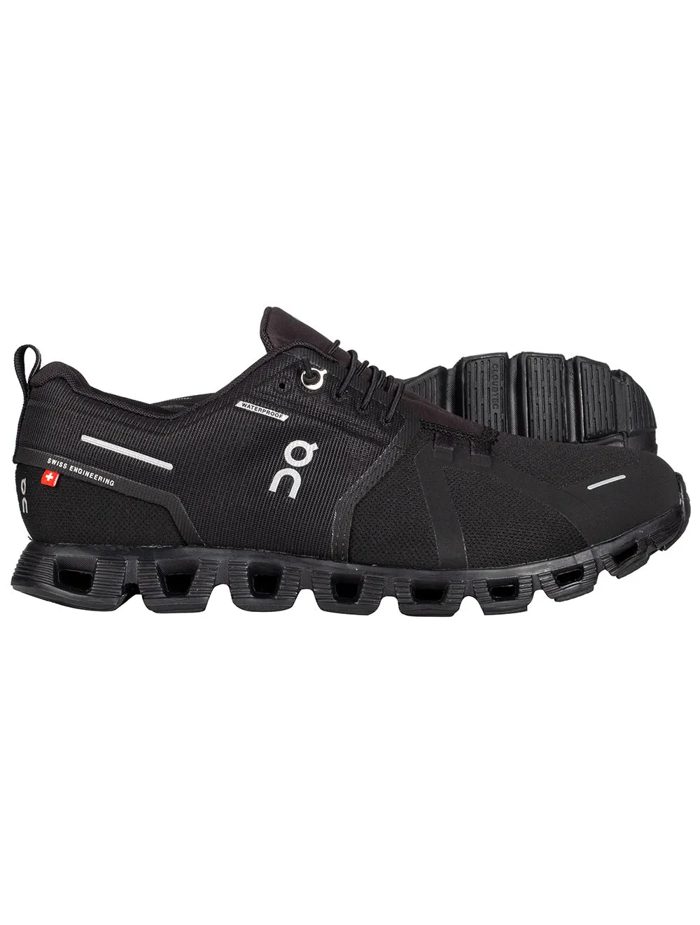 Cloud 5 Waterproof Runners All Black