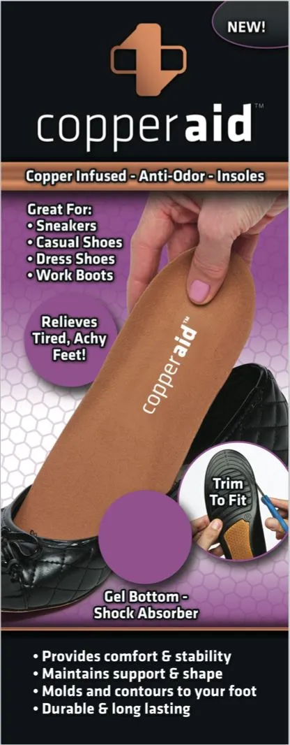 Copper Aid Insoles for Women