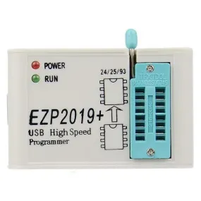 EZP2019  USB SPI Programmer with 12 adapters. Supports 24/25/25/93 Block EEPROMS