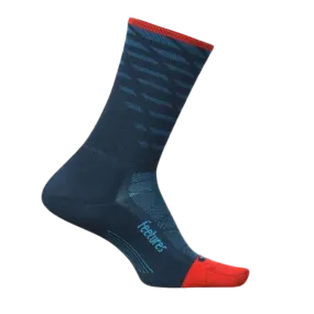 Feetures - Elite Light Cushion Mini-Crew - Tempo Blue