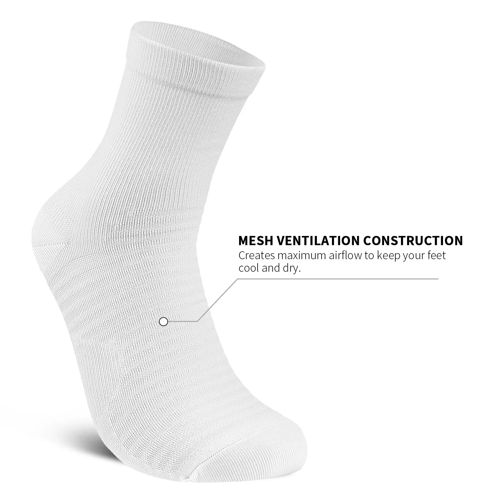 GECKOMAN x PAPLUS Quarter Athletic Socks 2-Pairs