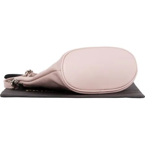 Giosetta-Soft Leather Push Clip Shoulder & Crossbody Bag Plain Colours