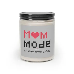 Grey Mum's Day Soy Candle, 9 oz Best Hand-Poured Vegan Soy Coconut Wax Candles-Made in USA