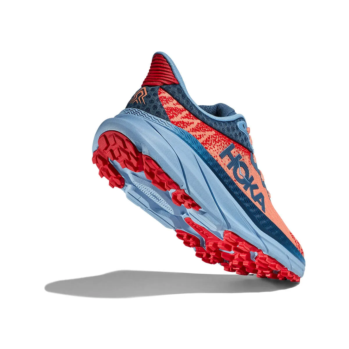 Hoka Challenger 7 Womens | Papaya / Real Teal