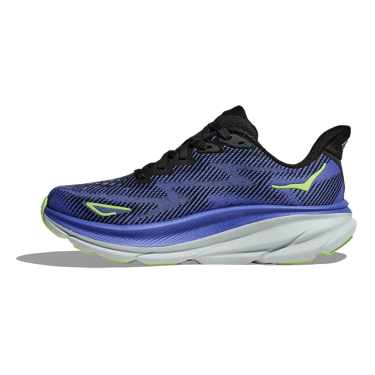 Hoka Clifton 9 - Black - Stellar Blue