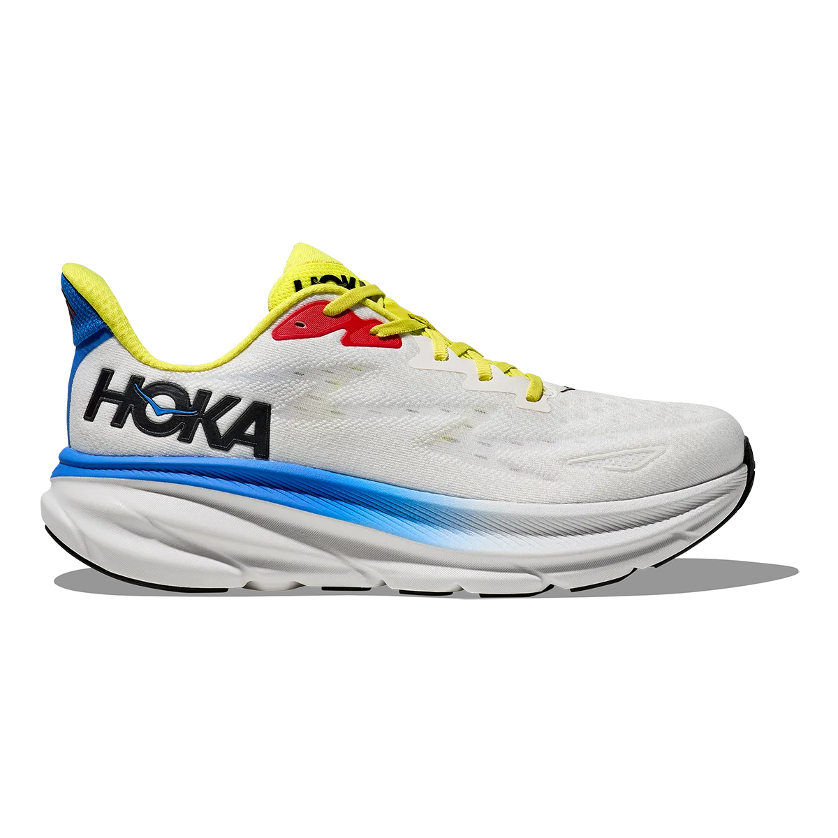 Hoka Clifton 9 - Blanc de Blanc - Virtual Blue