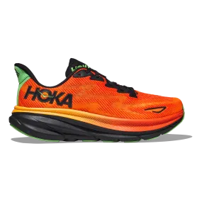 Hoka Clifton 9 - Flame - Vibrant Orange