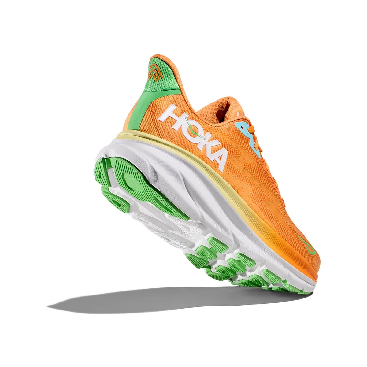 Hoka Clifton 9 Mens | Solar Flare / Sherbet