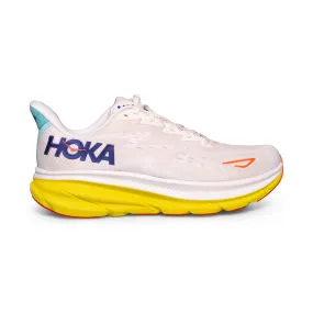 Hoka One One Clifton 9 Eggnog / Passion Fruit Running Shoes - Men's