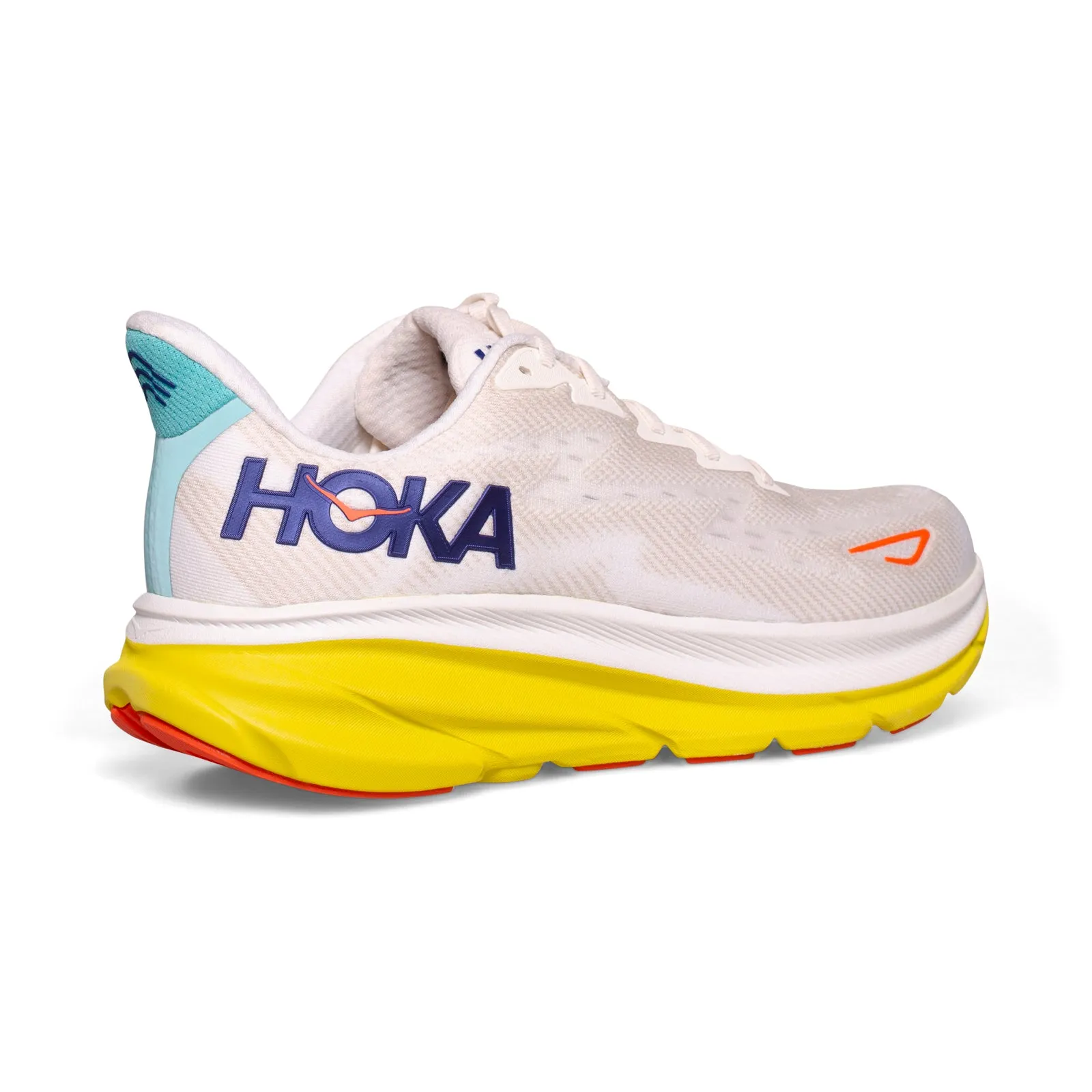 Hoka One One Clifton 9 Eggnog / Passion Fruit Running Shoes - Men's