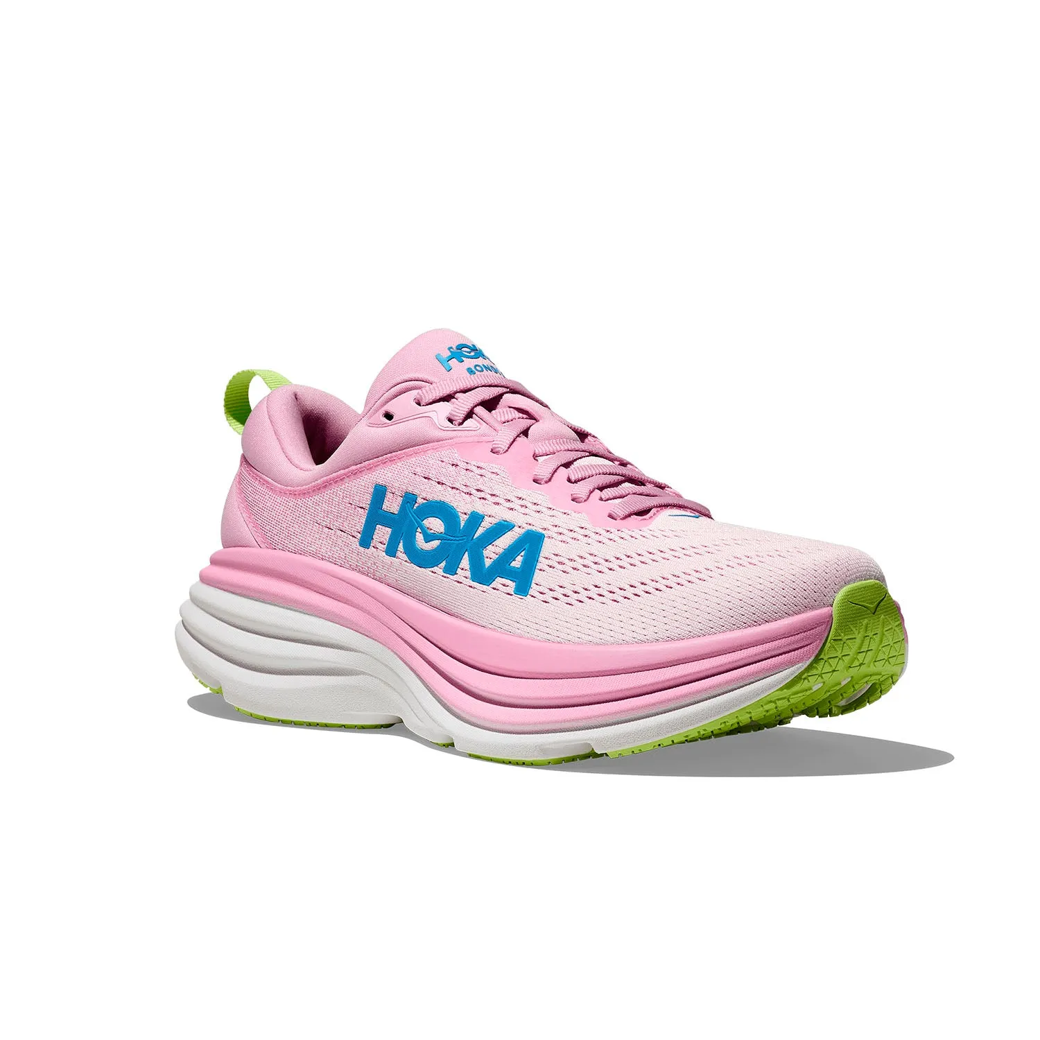 HOKA Women's Bondi 8 Sneaker - Pink Twilight/Waterpark