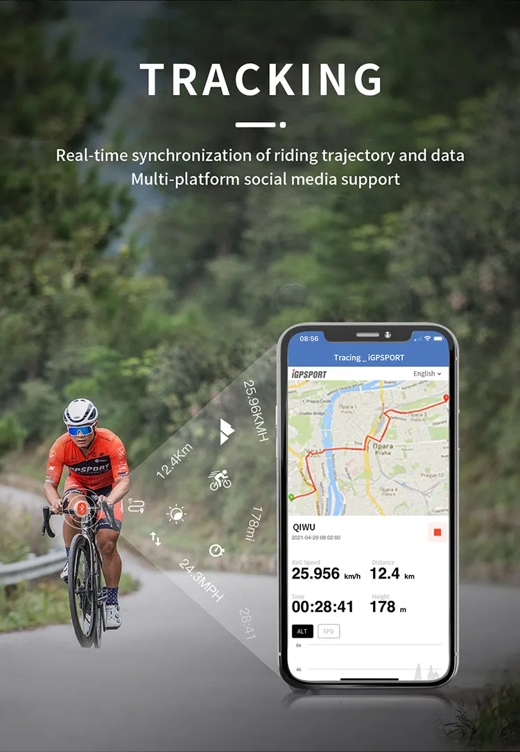 iGPSPORT IGS320 GPS Cycling Computer