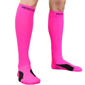 Meister Graduated 20-25mmHg Compression Socks (Pair) - Pink