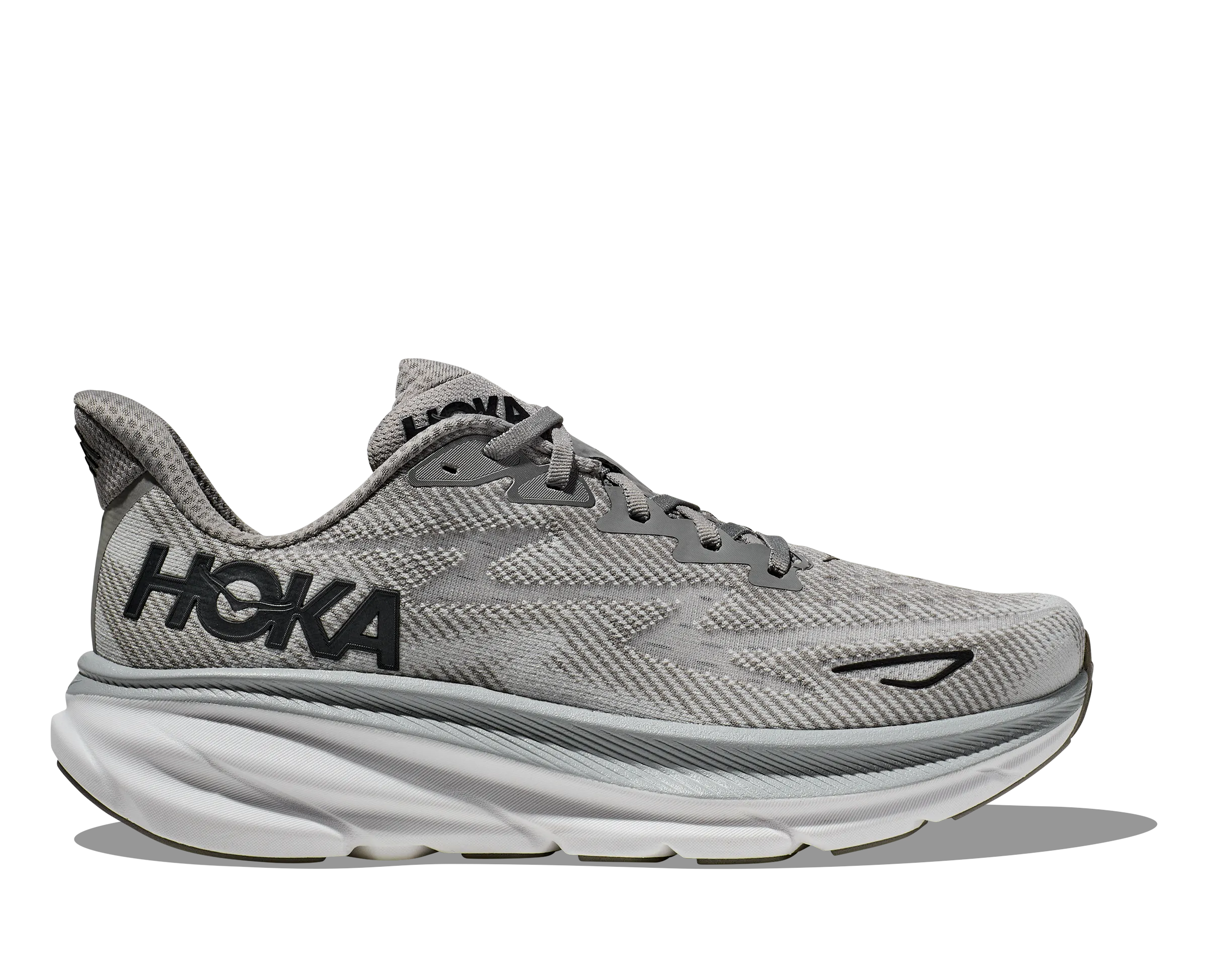 Men's HOKA Clifton 9 Running Shoe in Harbor Mist / Black