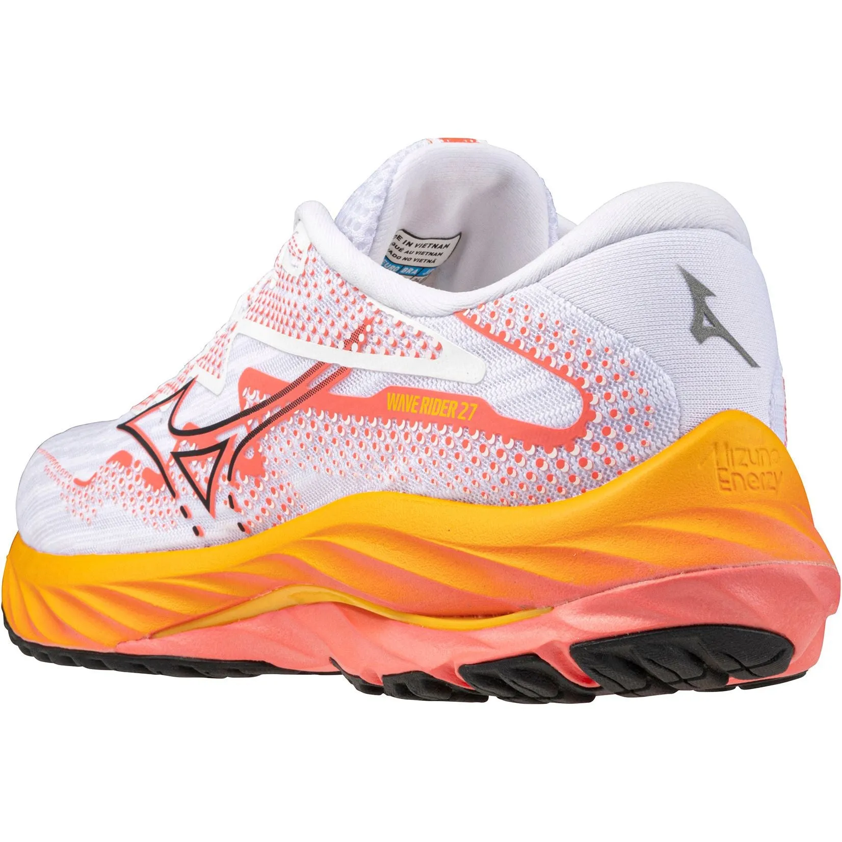 Mizuno Wave Rider 27 Womens Running Shoes - White