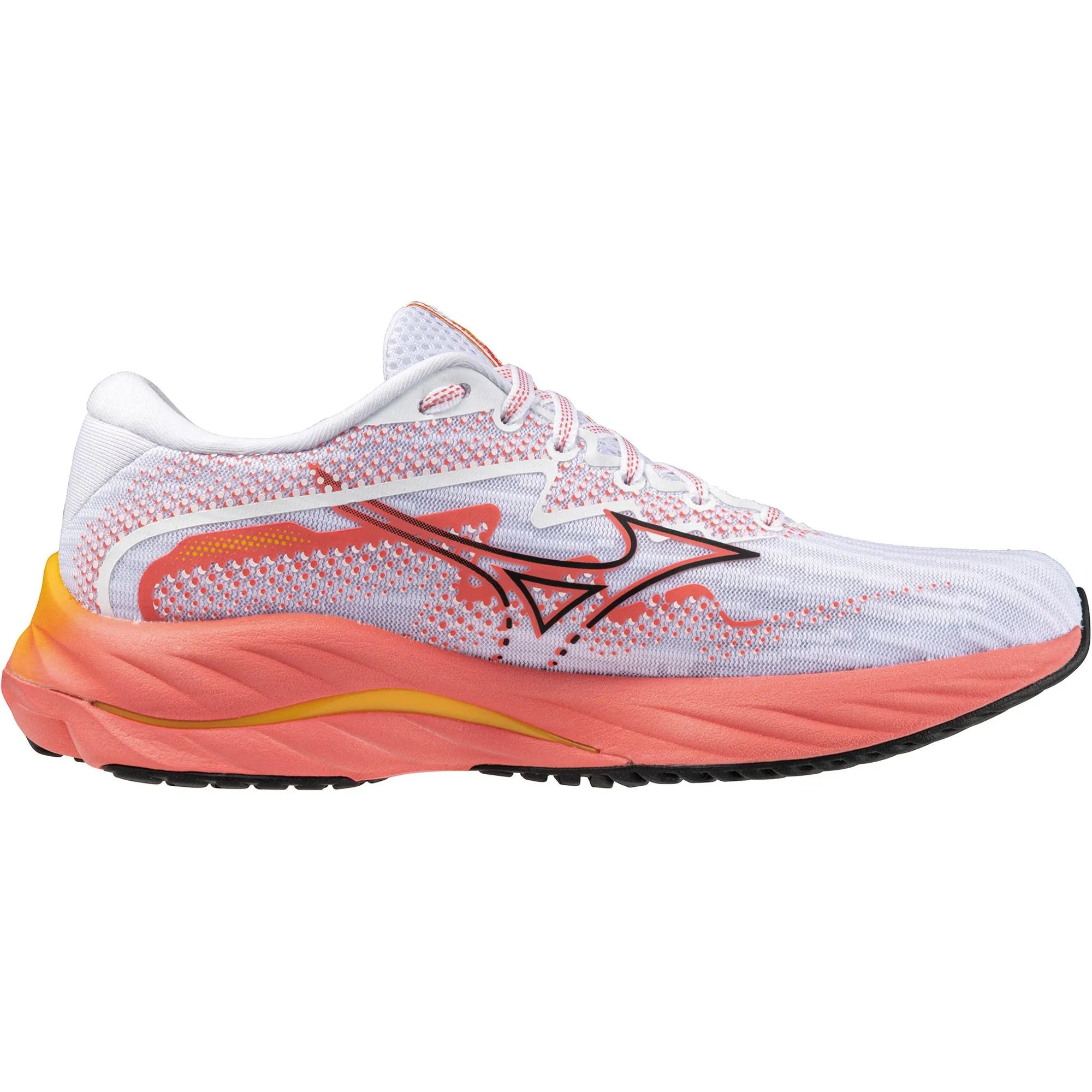 Mizuno Wave Rider 27 Womens Running Shoes - White