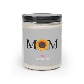 Mom Soy Wax Candle, 9oz Best Vanilla or Cinnamon Stick Candle In A Glass Container For Mothers - Made in the USA