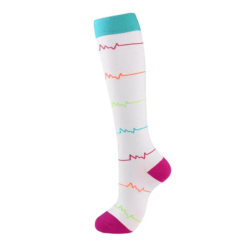 New Compression Stockings Pressure Nursing Socks, Flight, Sports Socks Running