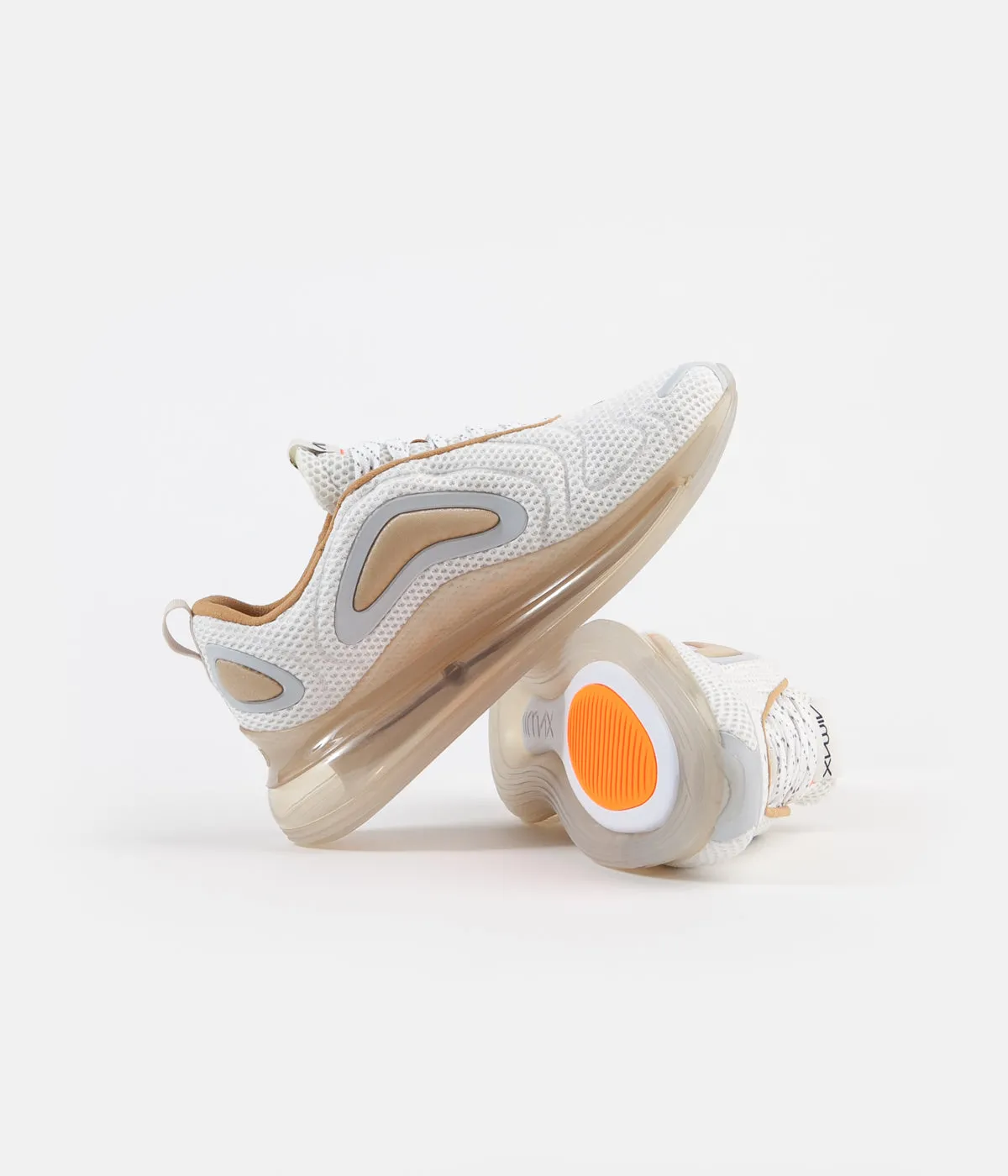 Nike Air Max 720 Shoes - White / Anthracite - Pale Vanilla