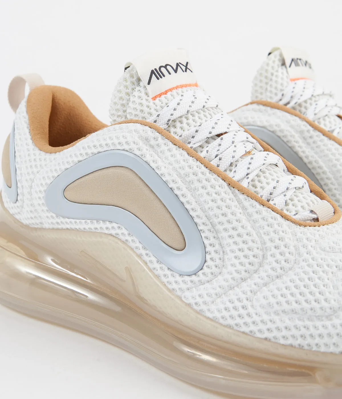 Nike Air Max 720 Shoes - White / Anthracite - Pale Vanilla