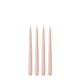 Nude 25cm Moreton Eco Taper Candles - Pack of 16