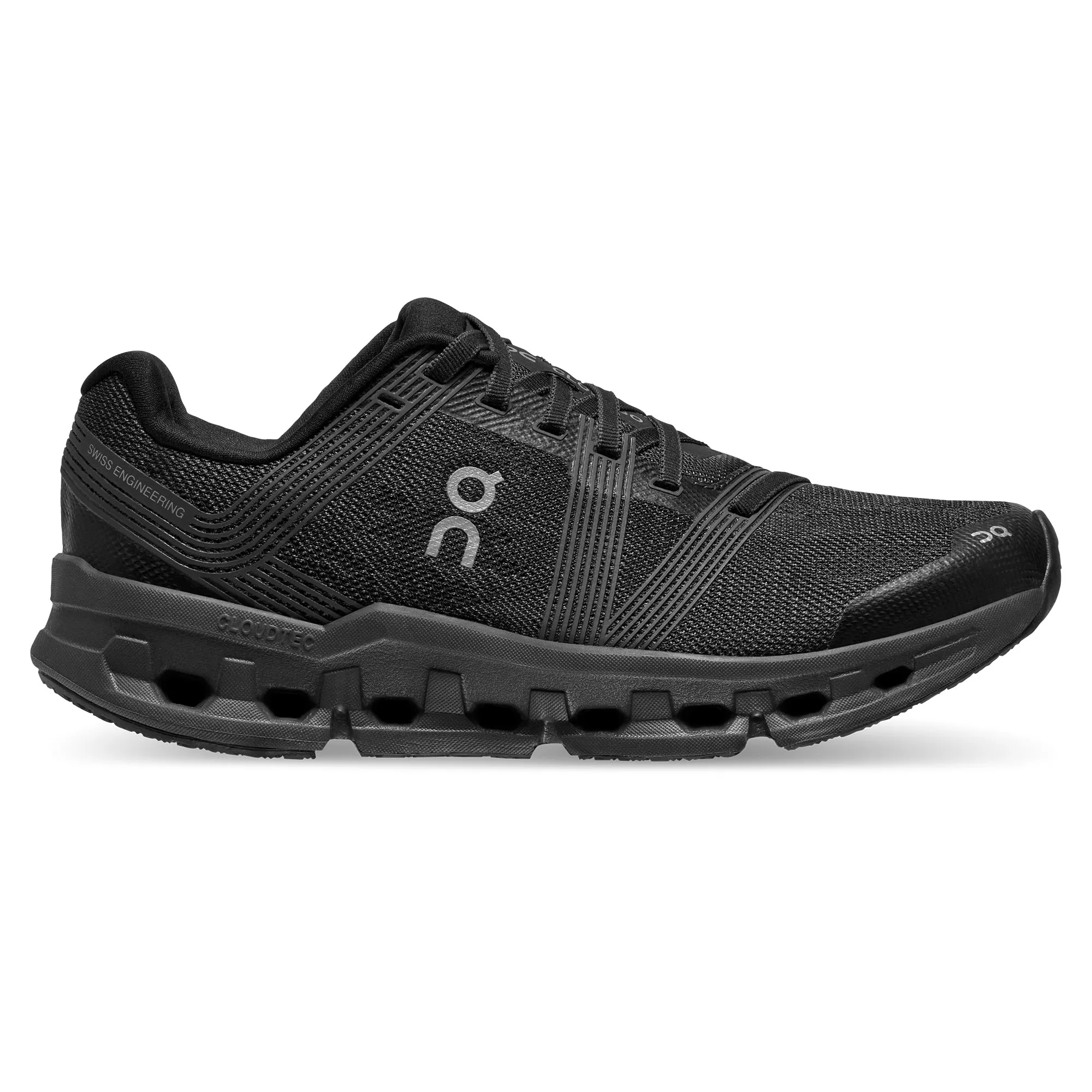 On Running Men's Cloudgo Wide Shoe in Black Eclipse