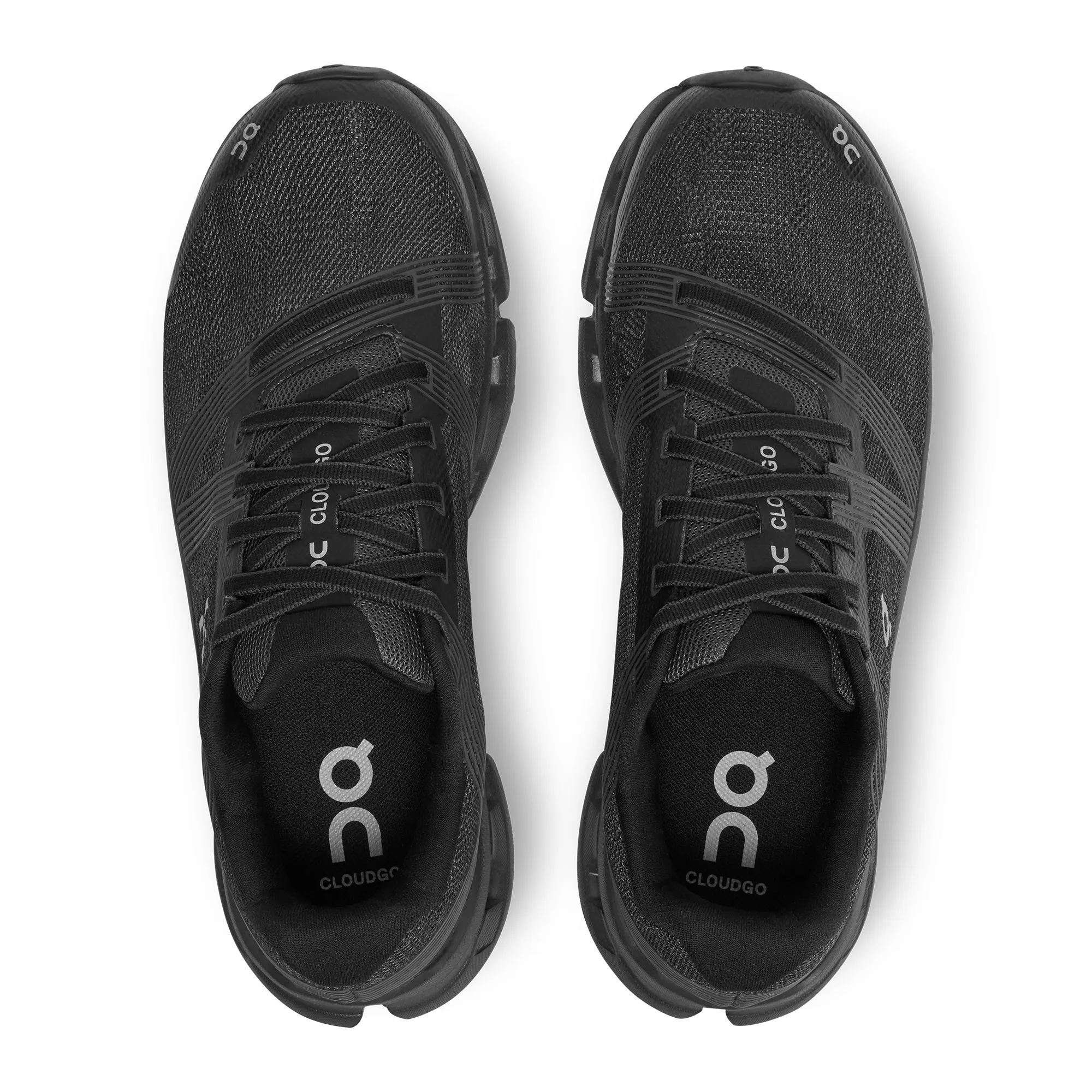 On Running Men's Cloudgo Wide Shoe in Black Eclipse