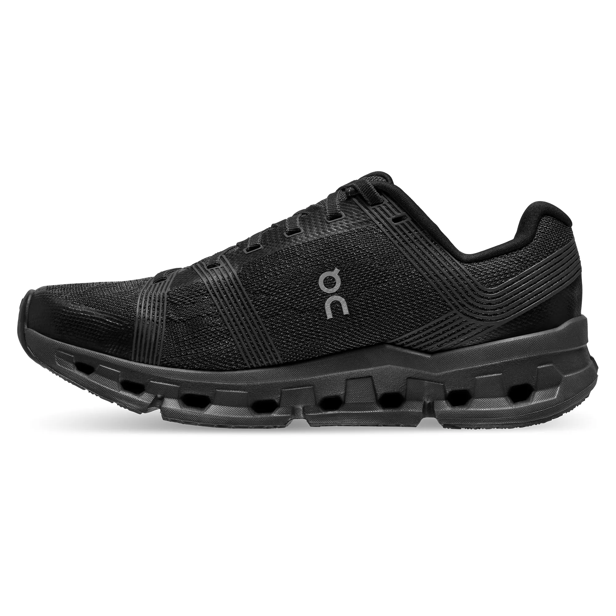 On Running Men's Cloudgo Wide Shoe in Black Eclipse