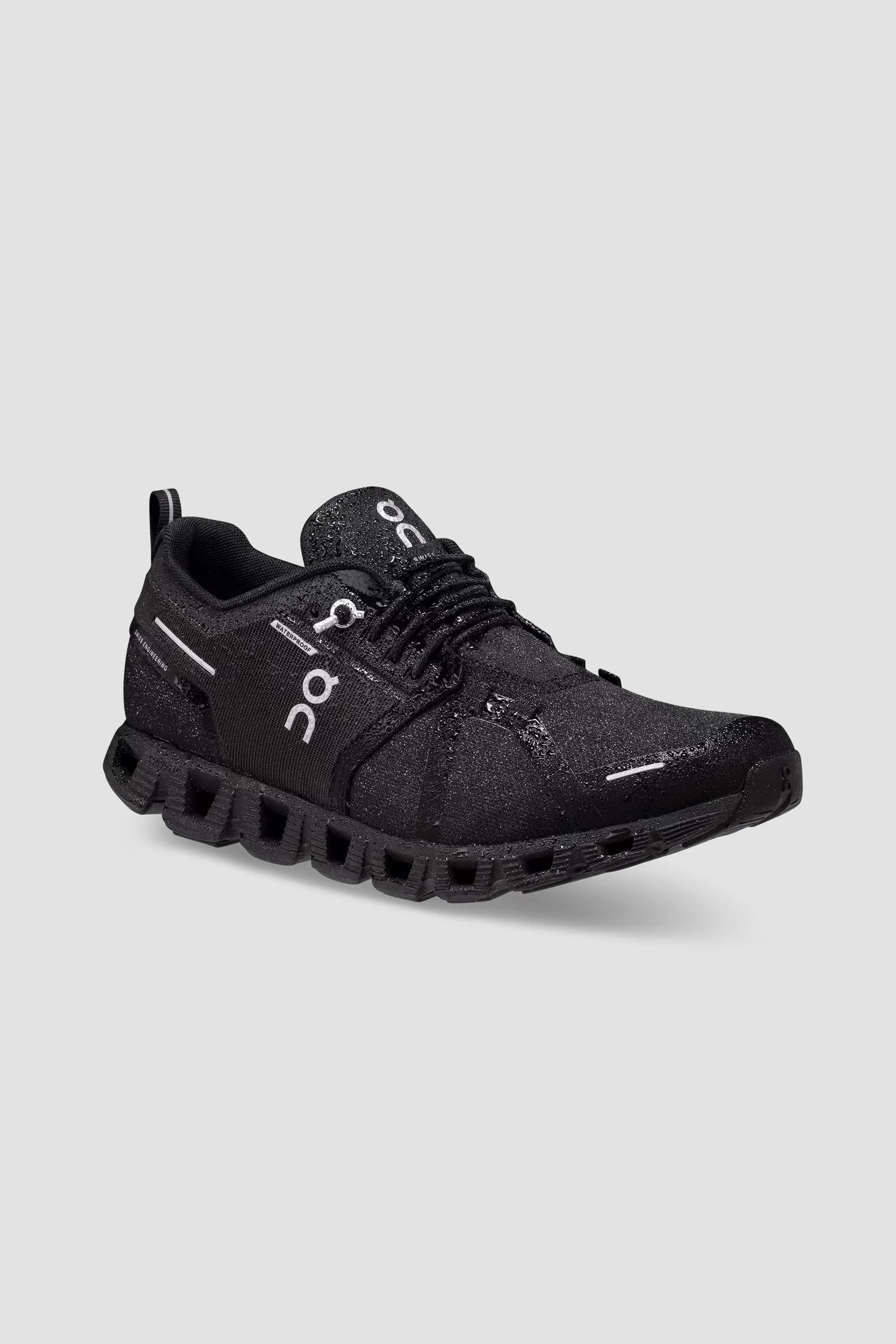 ON | Women's Cloud 5 Waterproof in All Black