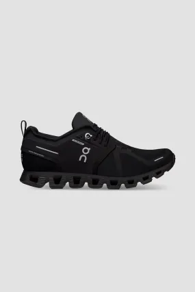 ON | Women's Cloud 5 Waterproof in All Black