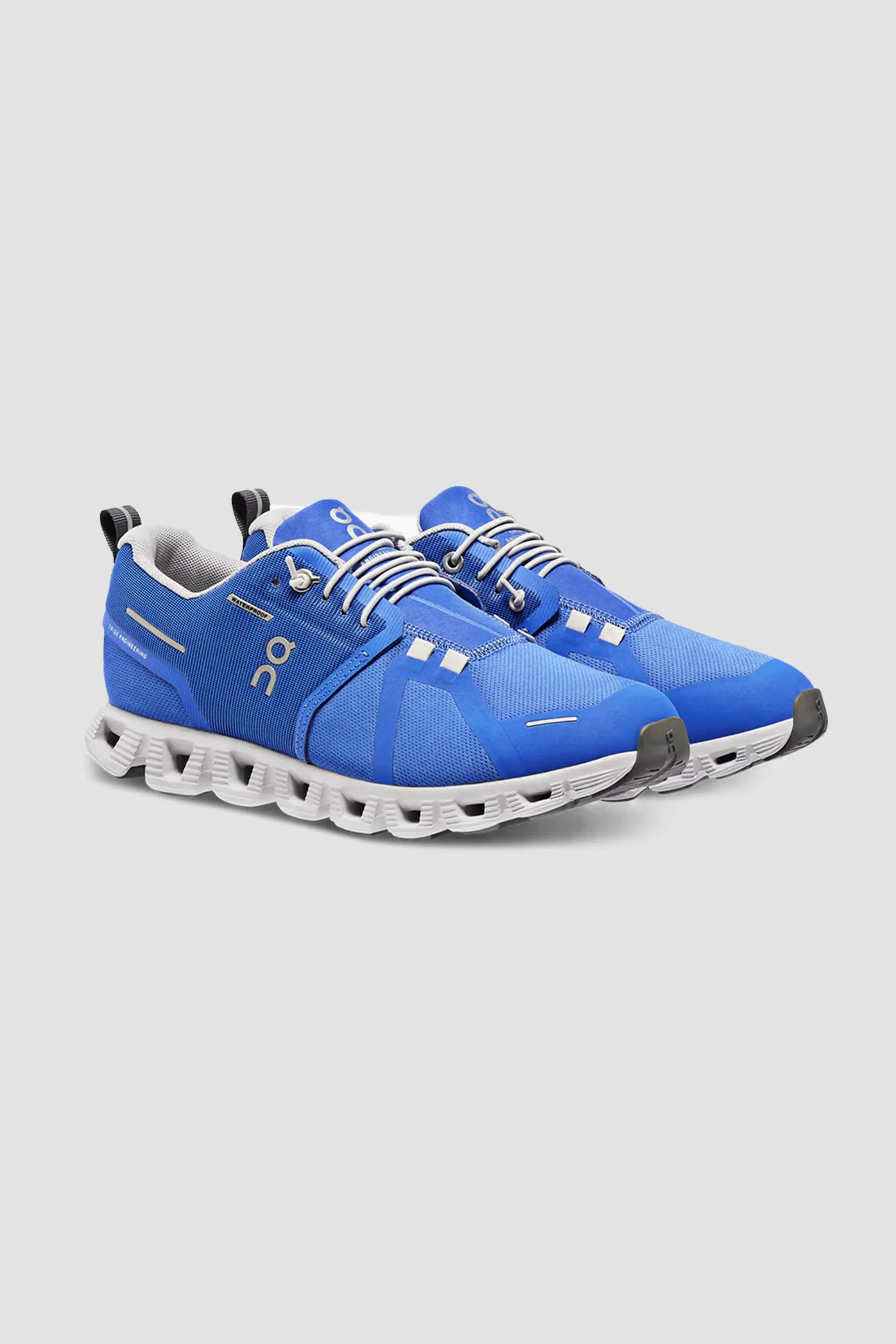 ON | Women's Cloud 5 Waterproof in Cobalt/Glacier