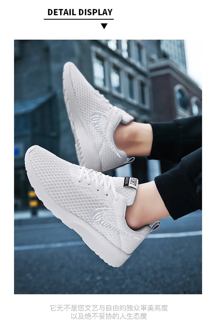 Plus Size Cross-border Foreign Trade Summer Men Shoes Mesh Running 3 Generation London Three Generation Running Shoes Breathable Ultra Light Sneaker