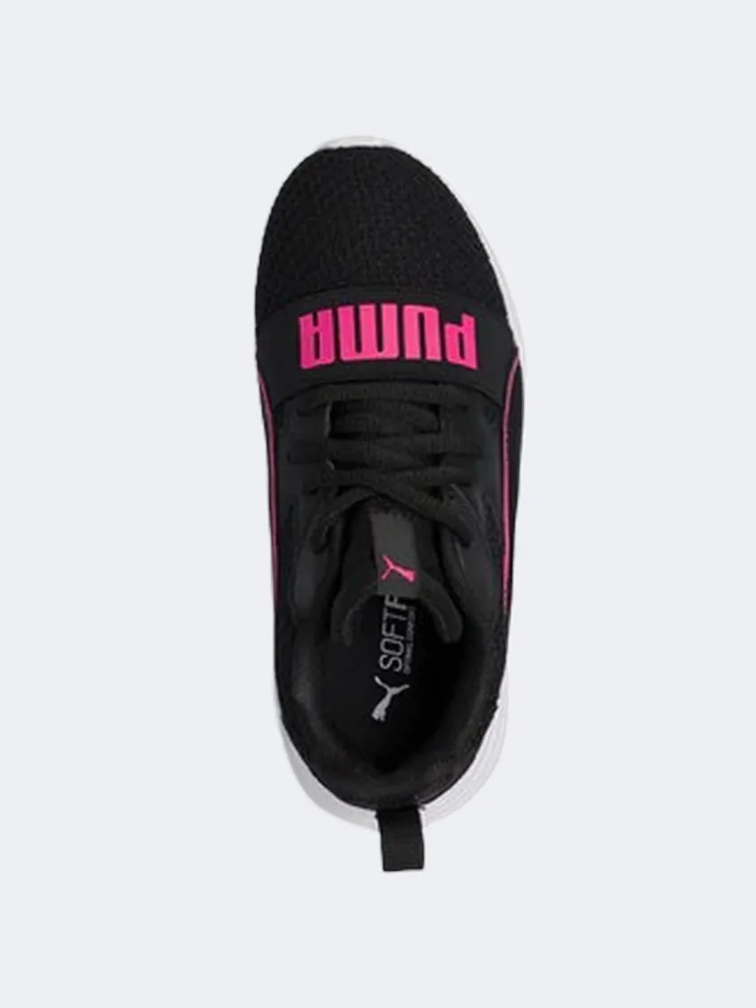 Puma Wired Run Pure Ps-Girls Running Shoes Black/Pink