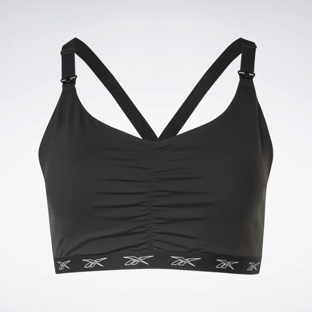 Reebok Apparel Women Nursing Sports Bra (Plus Size) BLACK