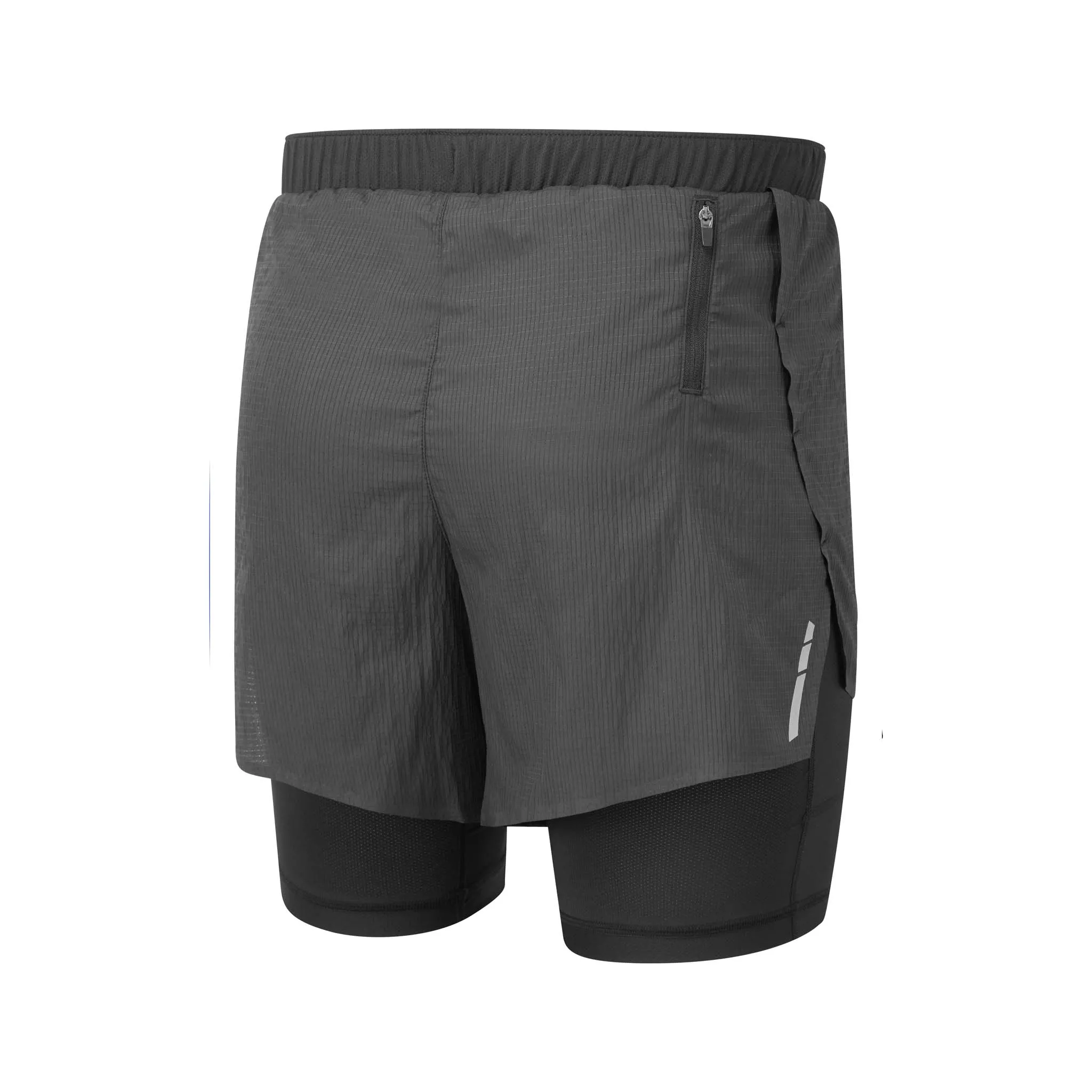 Ronhill | Men's Tech Race Twin Short - All Black