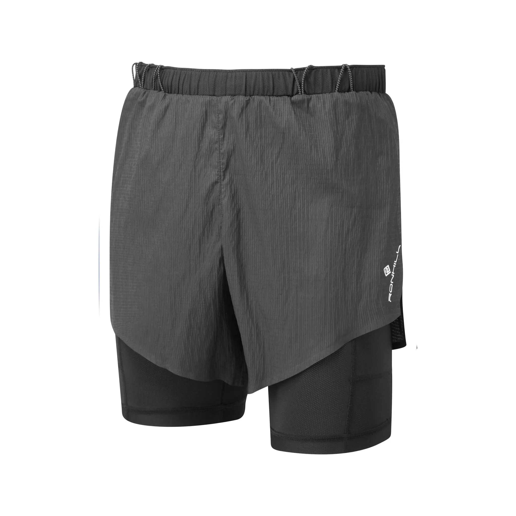 Ronhill | Men's Tech Race Twin Short - All Black